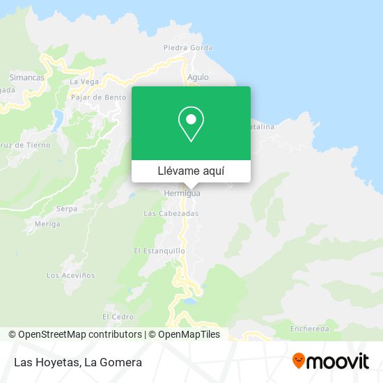 Mapa Las Hoyetas