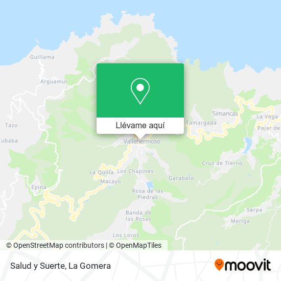 Mapa Salud y Suerte