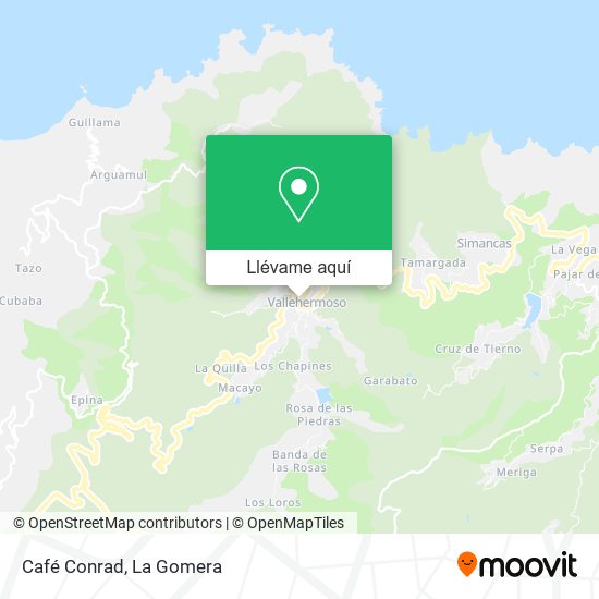 Mapa Café Conrad