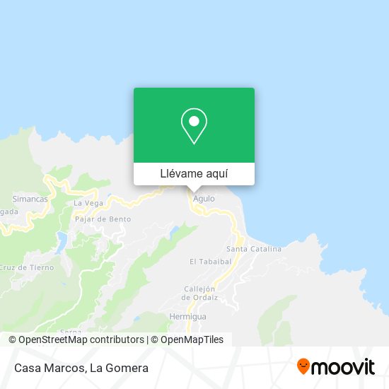Mapa Casa Marcos
