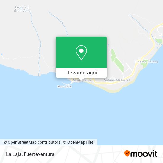 Mapa La Laja