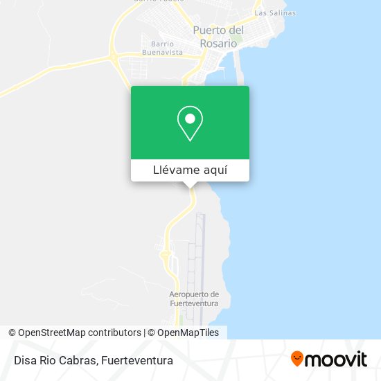 Mapa Disa Rio Cabras