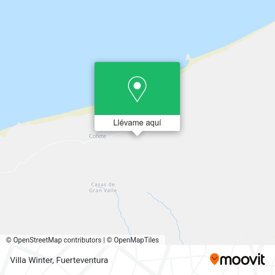 Mapa Villa Winter