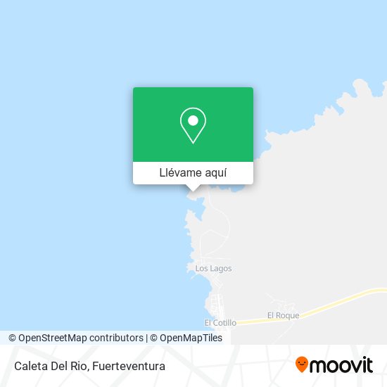 Mapa Caleta Del Rio
