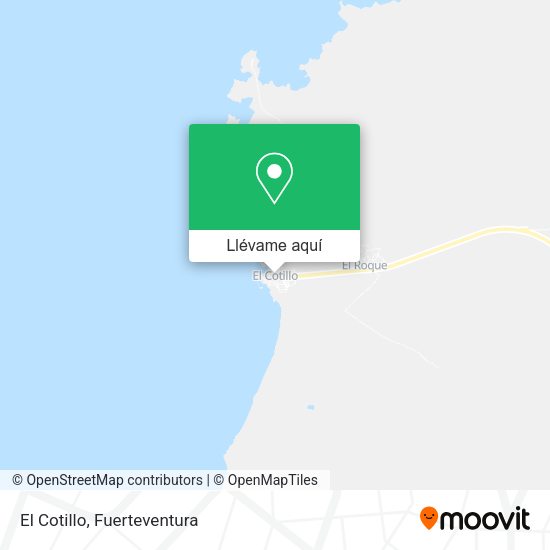 Mapa El Cotillo