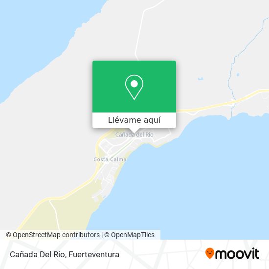 Mapa Cañada Del Rio