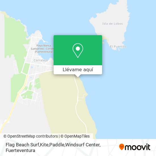 Mapa Flag Beach Surf,Kite,Paddle,Windsurf Center