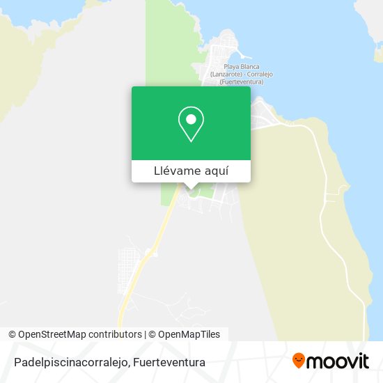 Mapa Padelpiscinacorralejo