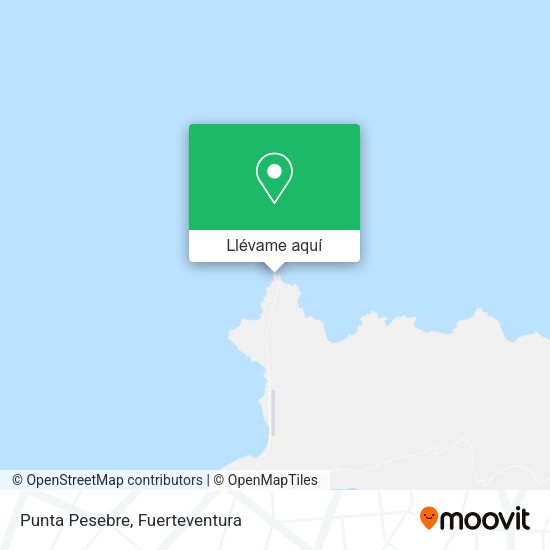 Mapa Punta Pesebre