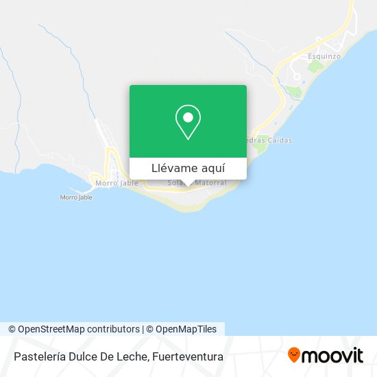 Mapa Pastelería Dulce De Leche