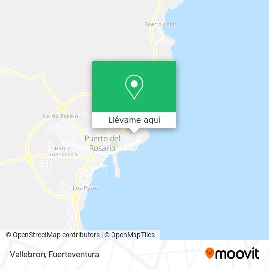 Mapa Vallebron