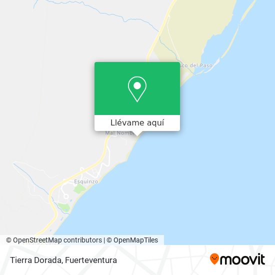 Mapa Tierra Dorada