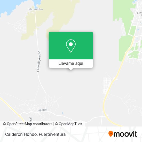 Mapa Calderon Hondo