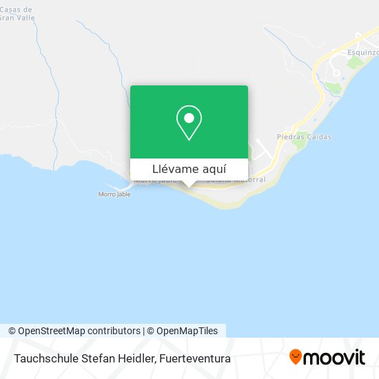 Mapa Tauchschule Stefan Heidler