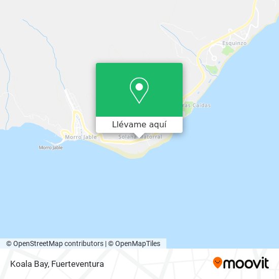 Mapa Koala Bay
