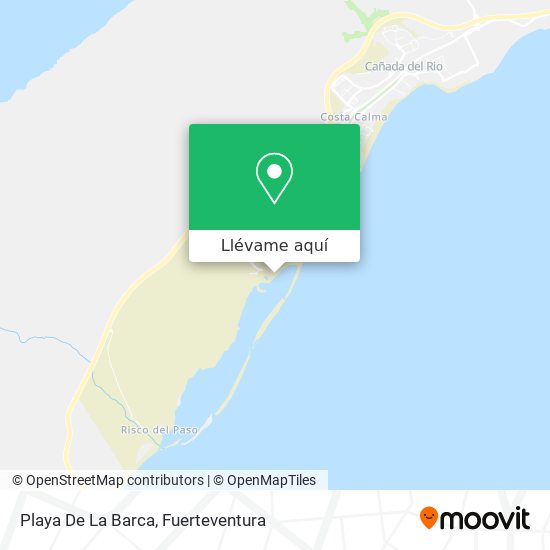 Mapa Playa De La Barca