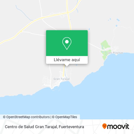 Mapa Centro de Salud Gran Tarajal