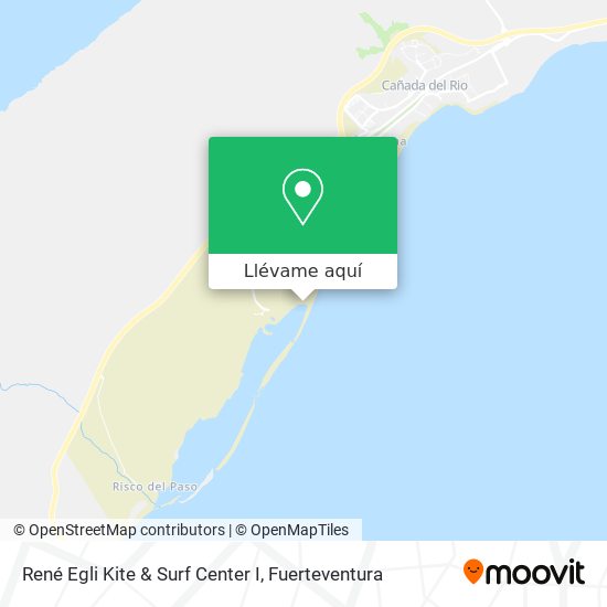 Mapa René Egli Kite & Surf Center I