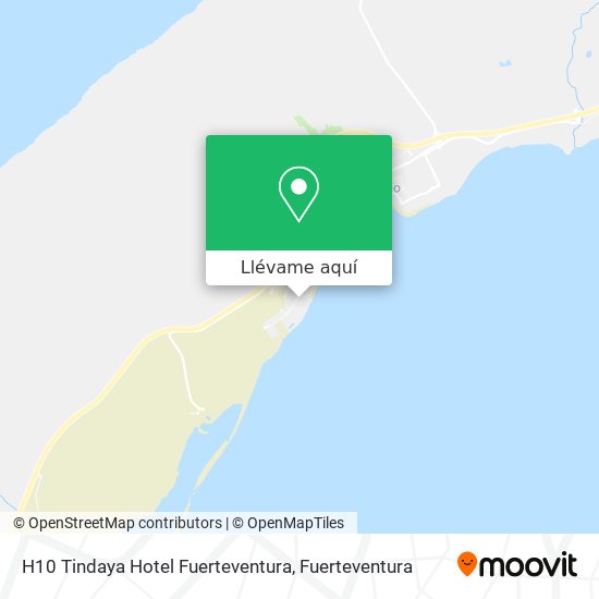 Mapa H10 Tindaya Hotel Fuerteventura