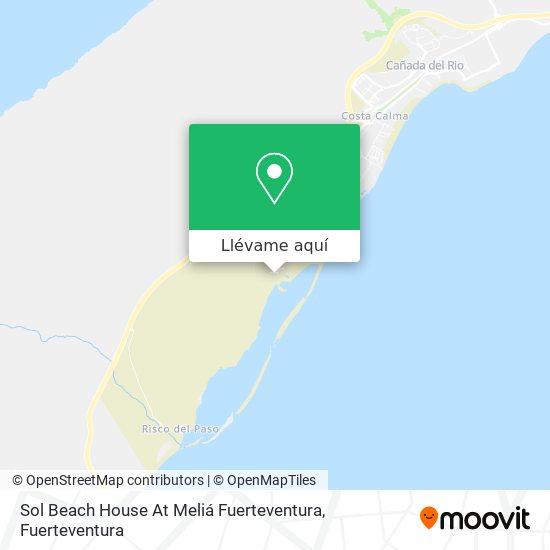 Mapa Sol Beach House At Meliá Fuerteventura