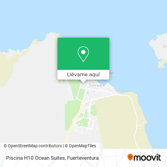 Mapa Piscina H10 Ocean Suites