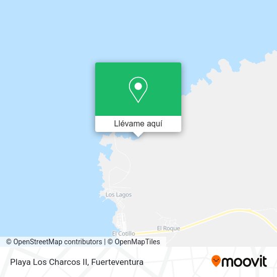 Mapa Playa Los Charcos II