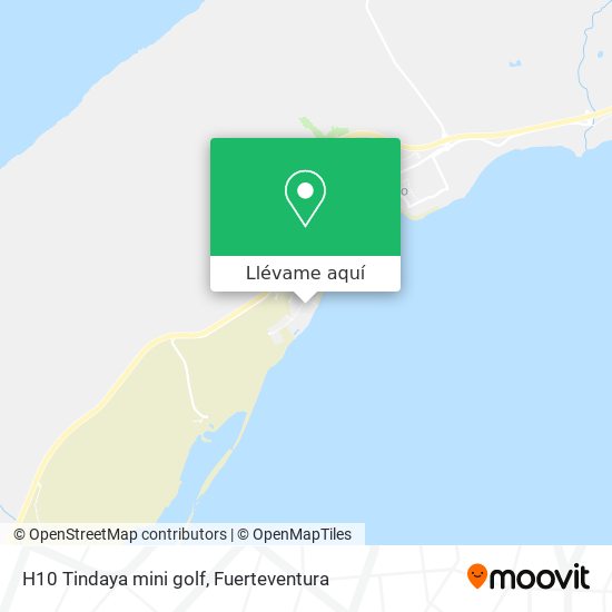 Mapa H10 Tindaya mini golf