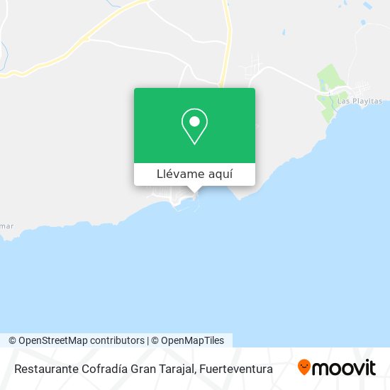 Mapa Restaurante Cofradía Gran Tarajal