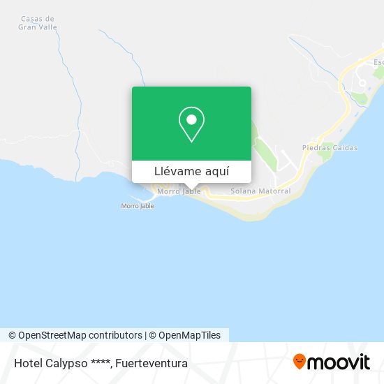Mapa Hotel Calypso ****