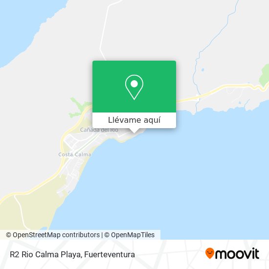 Mapa R2 Rio Calma Playa