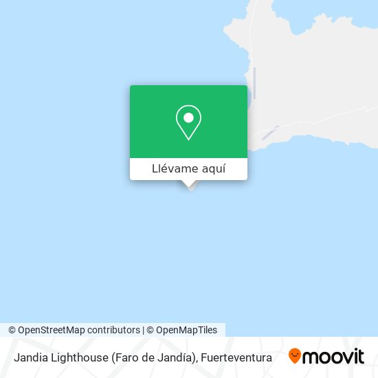 Mapa Jandia Lighthouse (Faro de Jandía)