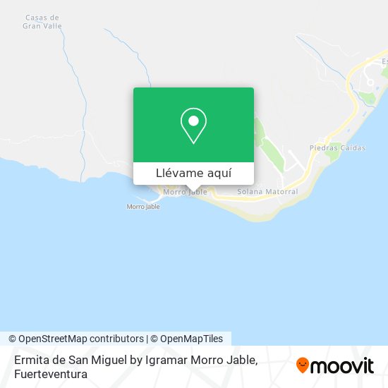 Mapa Ermita de San Miguel by Igramar Morro Jable