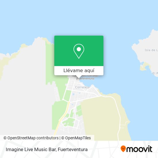 Mapa Imagine Live Music Bar