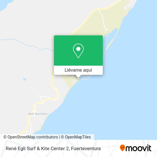 Mapa René Egli Surf & Kite Center 2