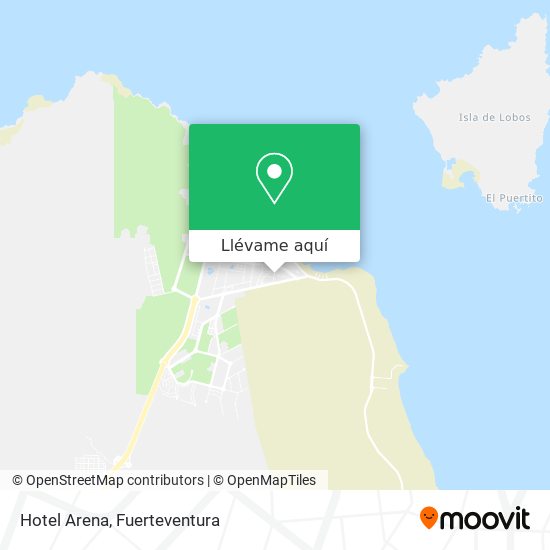 Mapa Hotel Arena