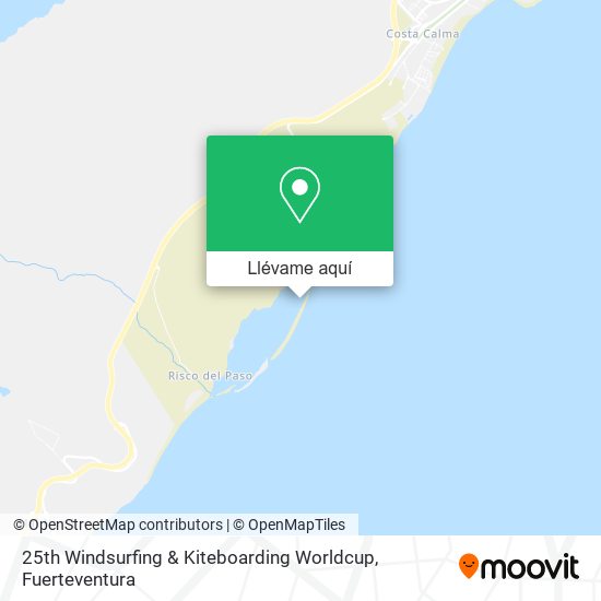 Mapa 25th Windsurfing & Kiteboarding Worldcup