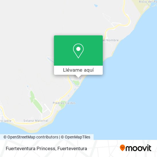 Mapa Fuerteventura Princess