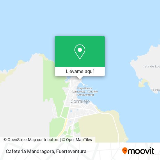 Mapa Cafeteria Mandragora