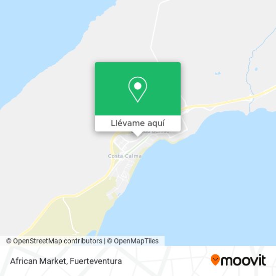 Mapa African Market