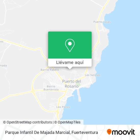 Mapa Parque Infantil De Majada Marcial