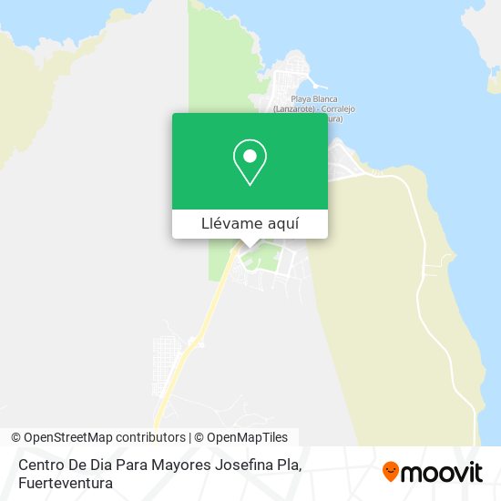 Mapa Centro De Dia Para Mayores Josefina Pla