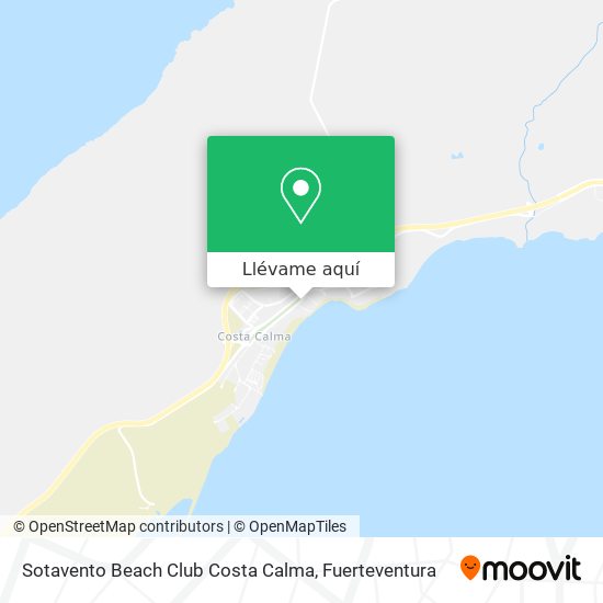 Mapa Sotavento Beach Club Costa Calma