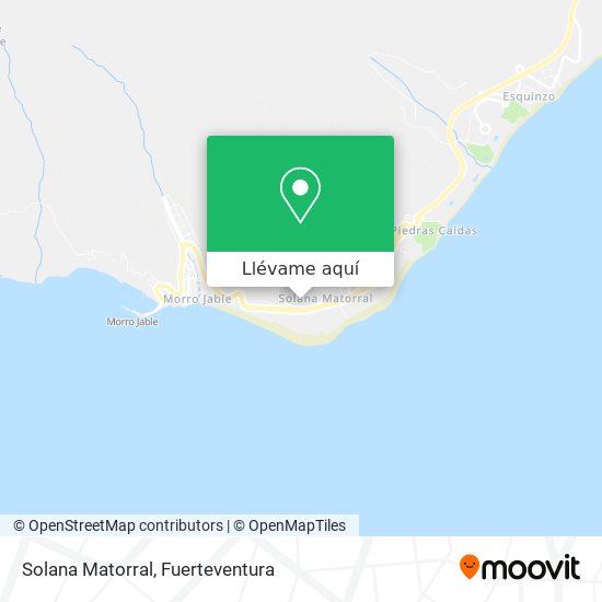 Mapa Solana Matorral