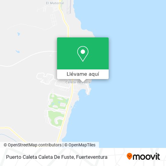 Mapa Puerto Caleta Caleta De Fuste