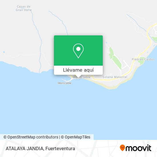 Mapa ATALAYA JANDIA
