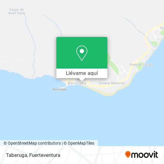 Mapa Taberuga