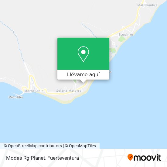 Mapa Modas Rg Planet