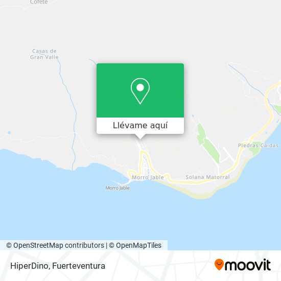 Mapa HiperDino