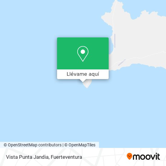 Mapa Vista Punta Jandia