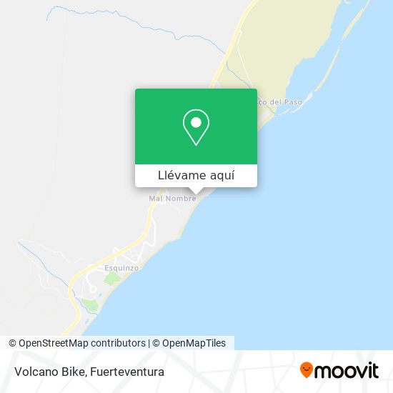 Mapa Volcano Bike